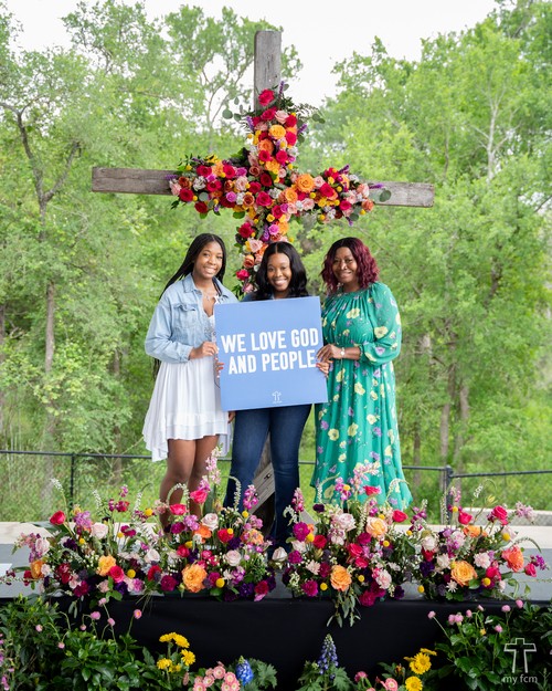 FCM Sunday morning church service greeters.
