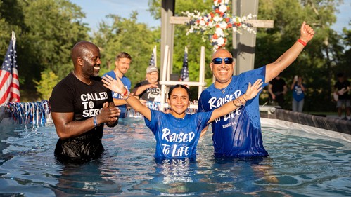 Youth Baptism at FCM