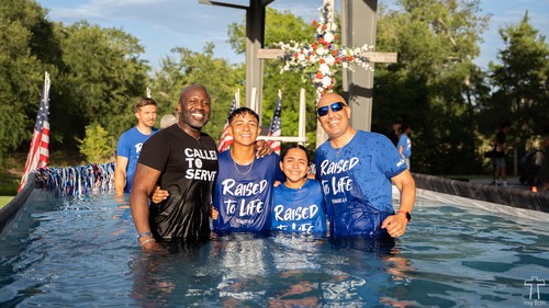 Youth service led by student worship team.