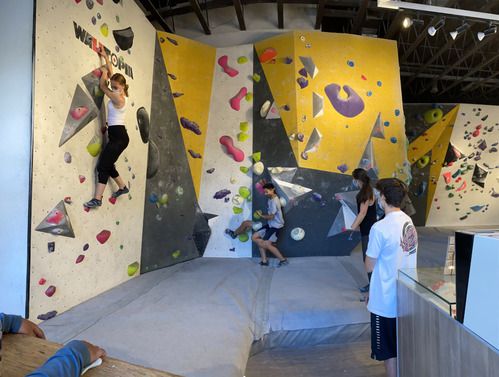 Youth climbing