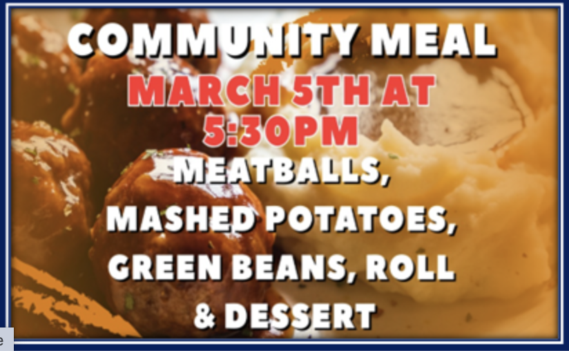 Thursday Community Meal