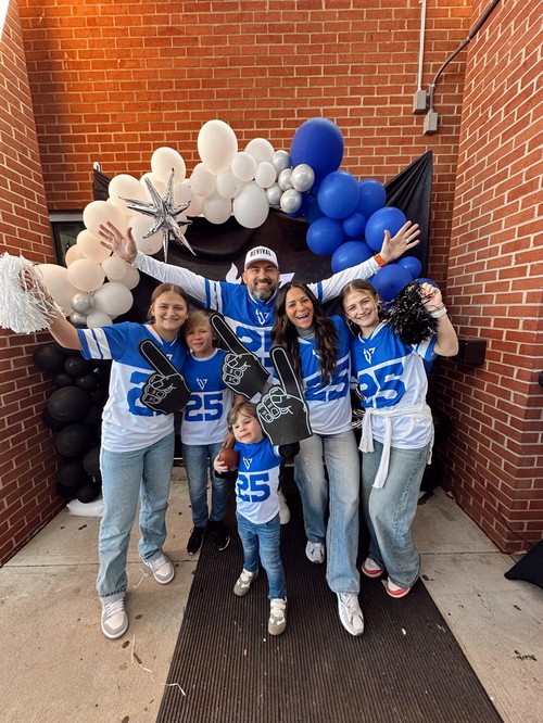 Pastors BJ and Sarah Johnson with their family leading Vivid City Church Greensboro NC