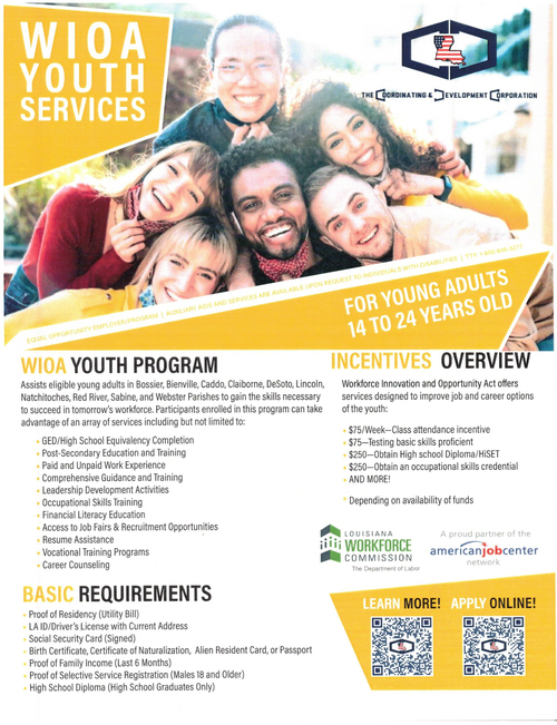 WIOA Youth Program 