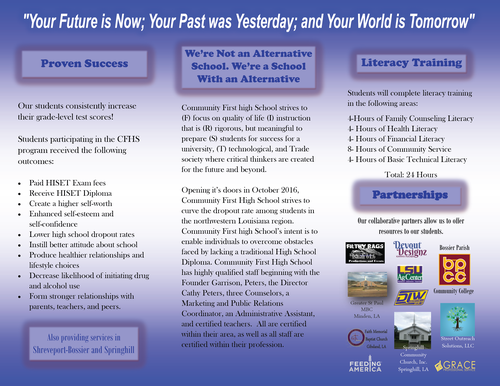 Community First High School Minden