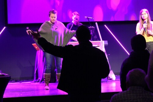 Service members worshiping God and their creator in Fredericksburg VA