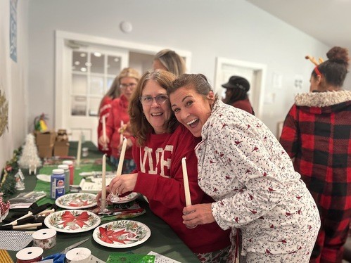 photo of New Life members in the annual children's Christmas play