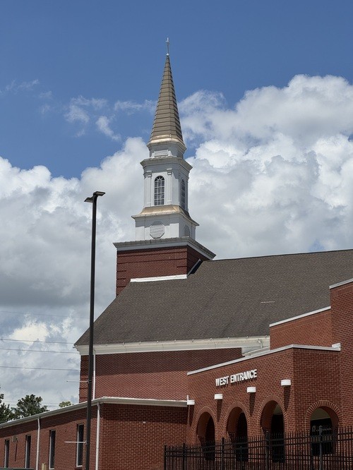 west entrance of west Jackson street baptist church