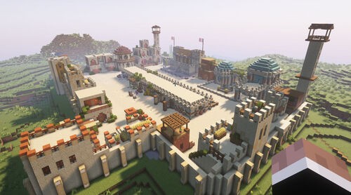 Minecraft build: Jericho