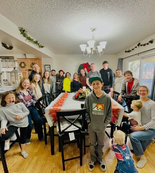 Thanksgiving homegroup gathering at Equipped Church in Highlands Ranch CO