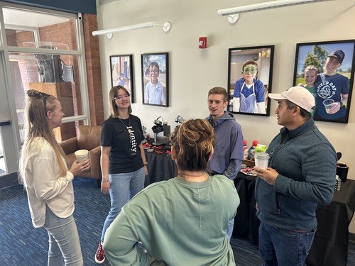 Coffee and fellowship before our Worship Service at Equipped Church in Highlands Ranch, CO