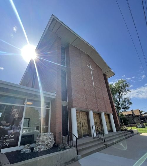 Outside of Renewal Church building