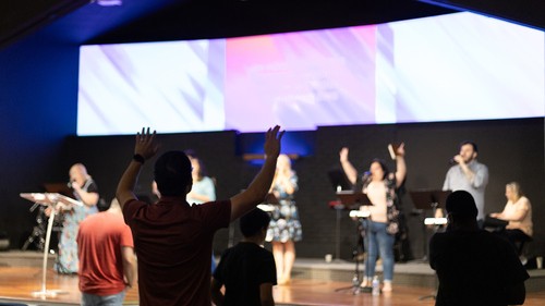 Worship Center at A Fresh Wind Church in Elyria, Ohio | 45155 Telegraph Rd. Elyria, Ohio 44035