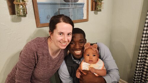 young family in South OKC