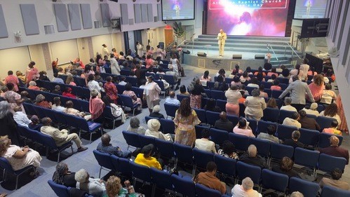 ABC Sanctuary during worship service