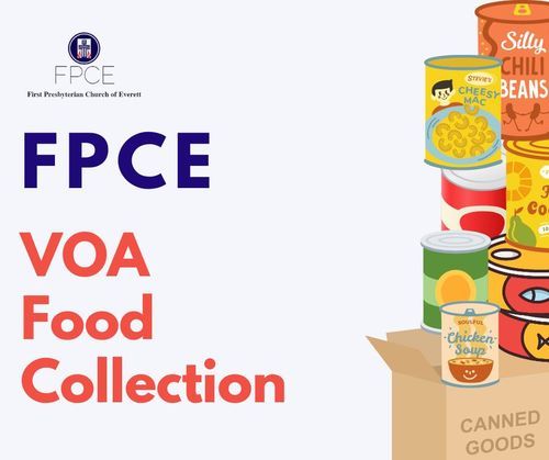 A graphic that says, ushers needed. As we move towards resuming in-person worship, we are in need of ushers. If you would like to volunteer, please contact Pastor Alan at 425-259-7130. At the bottom of the graphic, there is a stick figure of a person raising their hand.