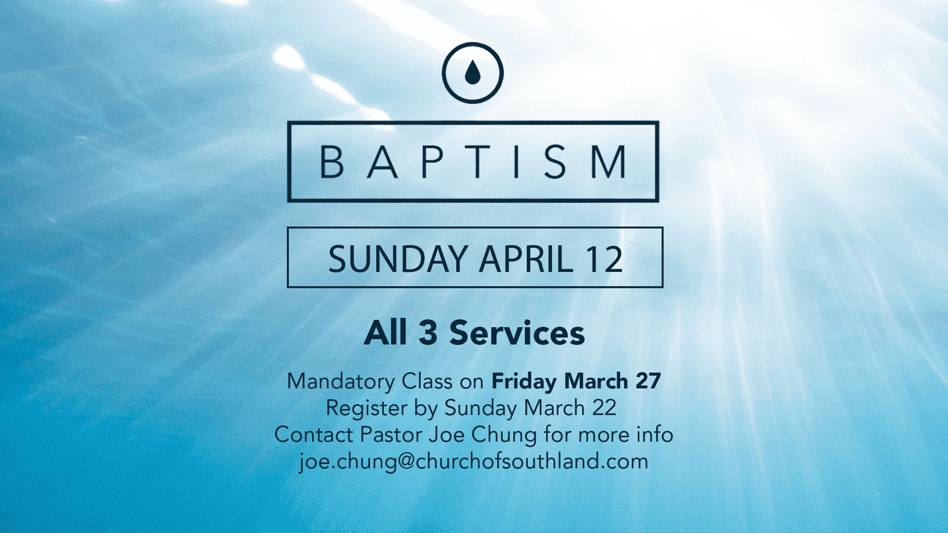 Believer’s Baptism