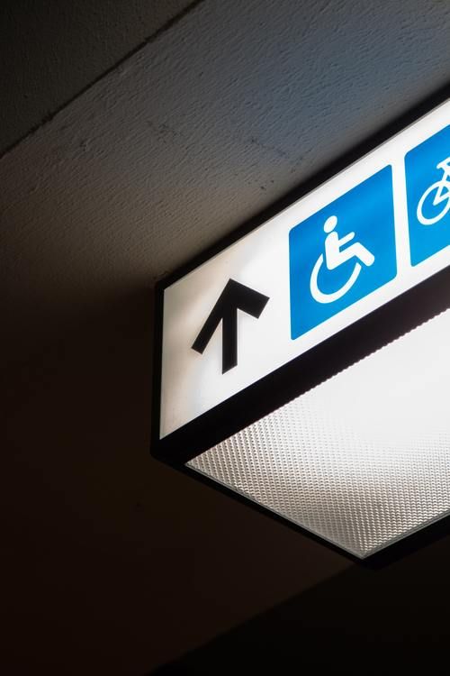 accessible signs