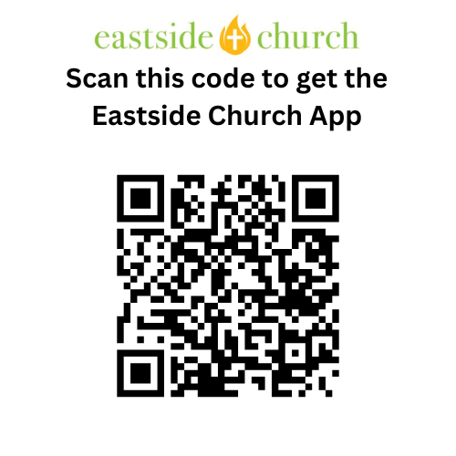 QR Code to get the Eastside Church App from the appropriate App Store