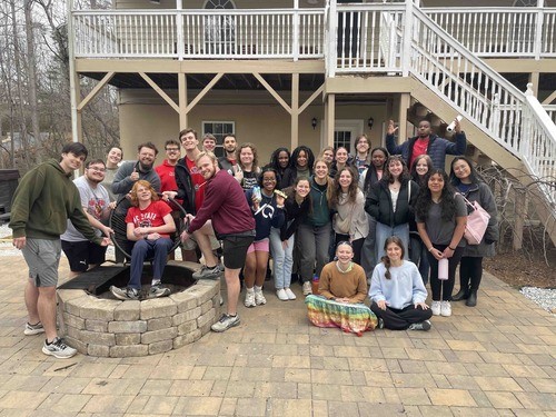NC State students on a Spring Break Mission Trip