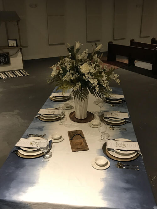 Red Sea Crossing Table Cloth