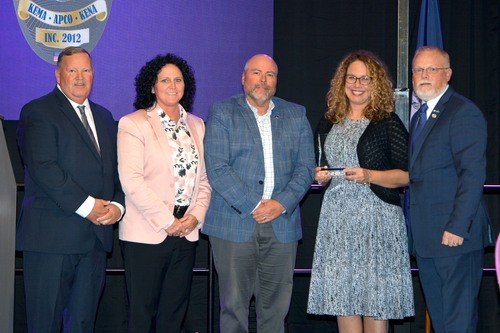 PeADD staff receiving KEMA award from KEMA reps