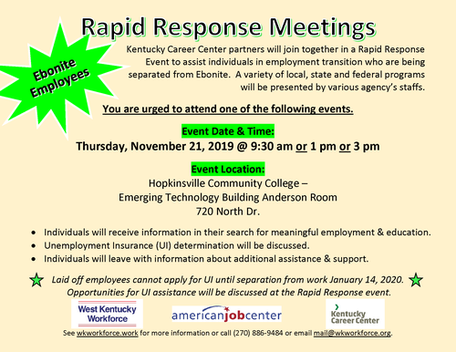 Ebonite Rapid Response Flyer