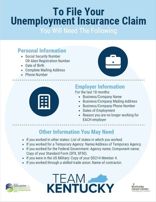 Filing Unemployment Insurance Flyer