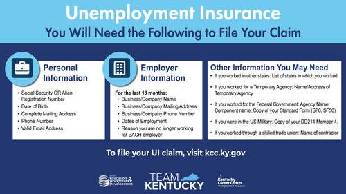 What you need to file a UI claim