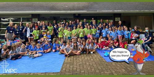 Worthington Presbyterian Church Vacation Bible School group photo