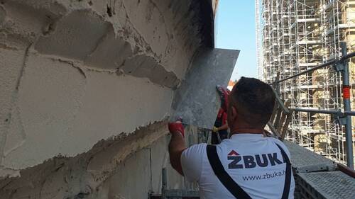 strojno žbukanje, vapneno, gipsana, cementno, ROfix, Samoborka