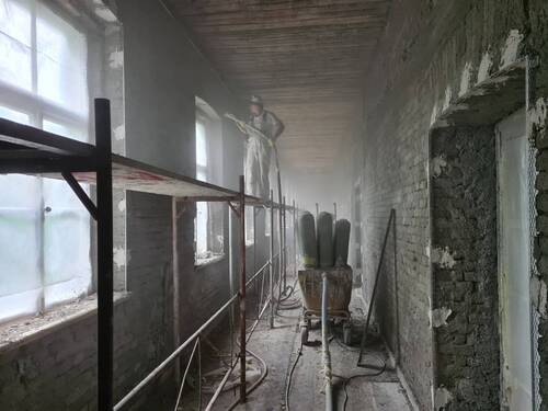 strojno žbukanje, vapneno, gipsana, cementno, ROfix, Samoborka, Baumit, vanjsko, akrilatna, silikatna, silikonska, Lotus san, STO