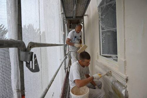 strojno žbukanje, vapneno, gipsana, cementno, ROfix, Samoborka