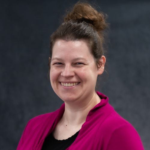 Headshot of office manager, Megan Semonis